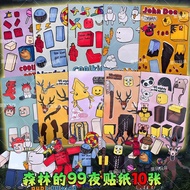 99 Nights in the Forest Dress Up Stickers Handmade DIY Creative Stickers Game