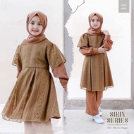 Muslim Girl's Suit 13 Years Old Muslimah Baby Hijab Set Stilan Latest Koran Reading Dress 2026 Tunic