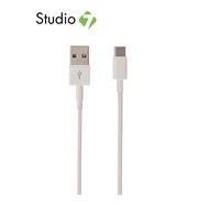 สายชาร์จ TECHPRO USB-A to USB-C 3A Super Fast Charge 1M. TP-C01 White by Studio 7