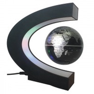 3寸C形自轉磁懸浮地球儀 - 黑色