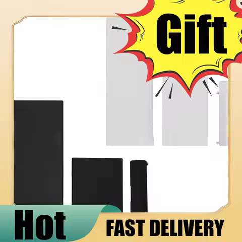3pcs Memory Card Door Slot Cover Lids Replacement 3 in 1 Memory Port Door Baffle Game Console Access