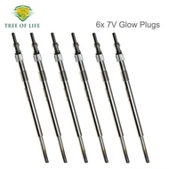 6x 7V Glow Plugs For Jeep Grand Cherokee IV (WK, WK2) 3.0 CRD V6 4x4 2011+ EXF,EXN 68211173AA 684604