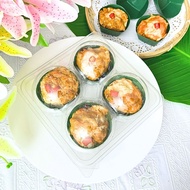 Mawin Shop Sold In Boxes Of 300 Pieces. Bakery Box E78 4-Compartment With Built-In Lid