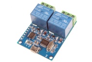 2-Channel Micro USB Relay Module USB Smart Control Switch USB Intelligent Control Switch (2-Channel