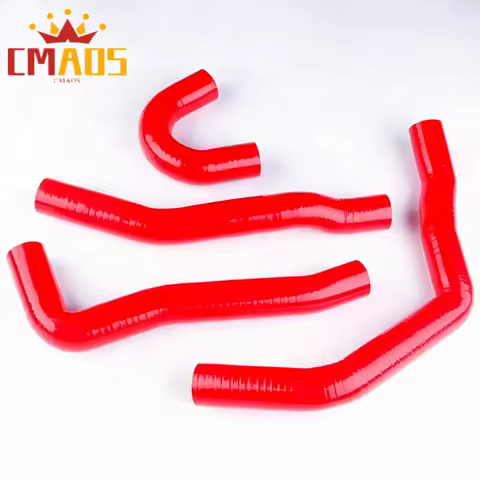 For 2008-2015 MITSUBISHI LANCER EVO 10 X CZ4A 4B11T 3-Ply Silicone Radiator Coolant Hose Kit