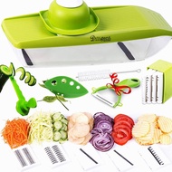 "Pro 5-Blade Vegetable Slicer & Chopper – Onion, Potato, Cheese, Cucumber – Versatile Tool"