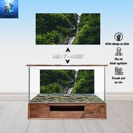 3D painting for Trung 3D aquarium, Waterfall painting, 3-layer anti-fading Decal with pre-adhesive