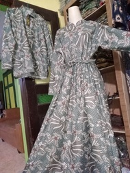 couple batik gamis &kemaja terbaru murah ld 110
