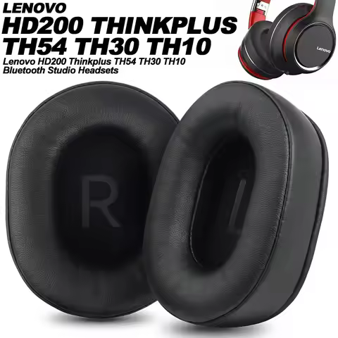 Earphone pads replacement Earpads For Lenovo Thinkplus TH54 TH30 TH10 HD200 Earmuffs Soft cloth Memo