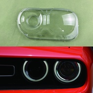 belook สำหรับ Dodge Challenger 2008~2020 ฝาครอบไฟหน้า โคมไฟใส เลนส์ไฟหน้า เปลือกไฟหน้า อะไหล่เปลี่ยน