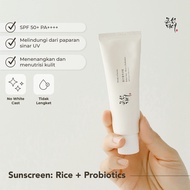 BOJ - Beauty of Joseon Sunscreen Relief Sun Rice SPF 50+ 50ml Probiotics PA++++ sunscreen korea Dyna