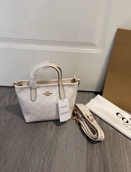蔻馳COACH City15冰川白小托特包 全新正品 香港發貨