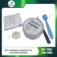 Shin-Etsu 7921 Thermal Grease, Grey Conductive Silicone Paste For Coog Desktop CPU GPU Notebo