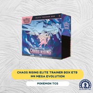 Pokémon TCG: ME04 Mega Evolution Chaos Rising Elite Trainer Box (ETB) Chaos Rising ETB