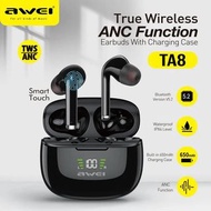 Awei TA8 ANC主動降噪Active Noise Cancellation真無線藍牙5.2耳機 Wireless Earbuds