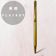 美國 PLAYBOY 金色 原子筆 需自行替換筆芯