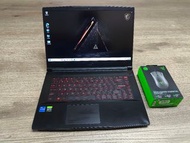 msi  gf65 i7 16g ram 512ssd 15.6寸 1920x1080 120hz rtx2060. 附raezr老鼠