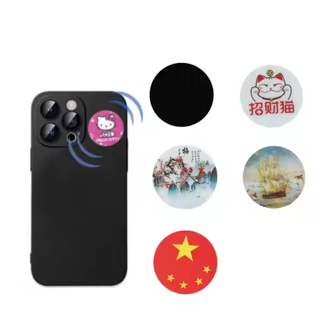 1Pcs Rfid Smart Chip Phone Sticker Id T5577 Tag Repeatable Erasable Em4305 Keychain Copy 125khz Toke