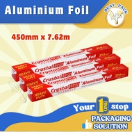 Assorted Sizes Crystal Wrap Heavy Duty Aluminium Foil BBQ Baking Foil Oven Wrap Kitchenware