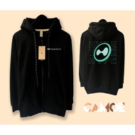 Crypto HYPE Hyperliquid Hyper Liquid Logo Zipper Hoodie Jacket
