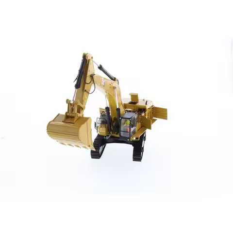DM 85959 Die-cast 1:50 Scale CAT 395 Large Crawler Excavator Simulation Alloy Engineering Machinery