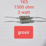 Resistor 1K5 1500 Ohm 2Watt 2W 2 W 2 Watt Resistor Wholesale