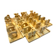 Pine Wood Letter Phone Holder – Unique & Convenient