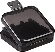 Mobilesteri Multi-Compartments Game Storage Case for 24 Nintendo Switch Games, Black