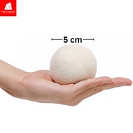 [F0636] ลูกบอลขนแกะอบผ้า ขนาด5cm และ7cmลูกบอลอบผ้า  อบผ้าแห้งไว