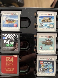 Băng game 3ds gốc chính hãng - không hộp - 2nd - One peice Moster hunter Kid icarus Lego ninjago