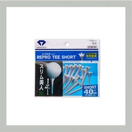 Daiya Golf Golf Tee Repro Tee Short Unisex Right-Handed White TE-433