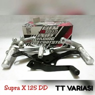 FOOTSTEP RACING PREMIUM | FOOTSTEP UNDERBONE SUPRA X 125 DOUBLE DISC AS SPEED | PASANGAN COCOK SEMUA