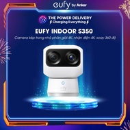Eufy Indoor S350 dual Indoor Camera, fake resolution, 360 rotation - Genuine product - 12 months