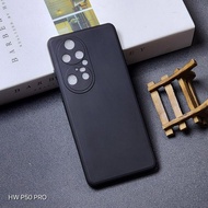 HUAWEI P50 PRO COVER SOFT CASE PREMIUM MACARON BLACK SILICONE SOFTCASE P50PRO CASING