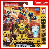 Hasbro Transformers Buzzworthy Bumblebee WFC Trilogy Bumblebee & Spike Witwicky