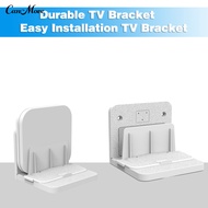 Tilt and Swivel Tv Bracket Quick Installation Tv Bracket Space-saving Wall Mount Tv Box Bracket with Hidden Storage Easy Install Organize Power Strip Wifi for Southeast