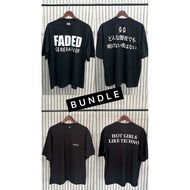 Bundle 44 Label group Feral Oversized tee faded