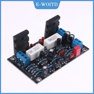 【E-WOITD】 2SC5200หลอด2SA1943 100W DC 35V โมโนแชนเนลขยายเสียง HiFi บอร์ดโมโนแชนเนล100W โมโนพลังงานสูง