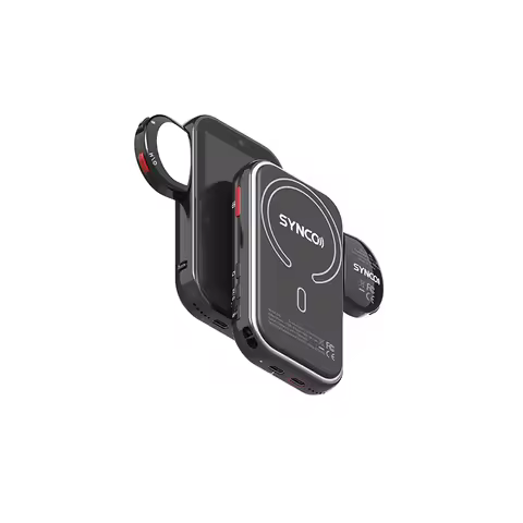 Synco XView M4 Wireless Magnetic Selfie Monitor Screen Al Gesture Control For Smartphone Selfie Vlog