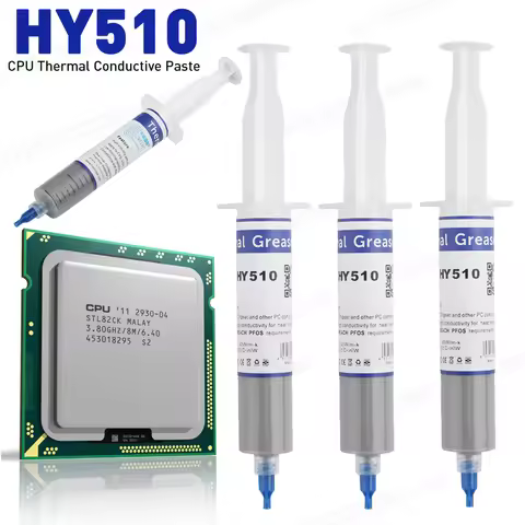 Thermal Paste for GPU CPU HY510 Thermal Conductive Compound Silicone Grease Paste for GPU CPU Chipse