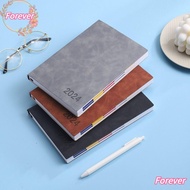 FOREVER 2024 Agenda Book, Pocket with Calendar Diary Weekly Planner, Portable A5 Notebooks School Office