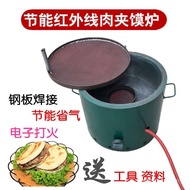Machine Stall Making Furnace Tong Guan Jibai Old Stove Meat Tong Bun Bun Bun Burning Pan Gas Burning