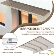 awning heavy duty awning rumah acp awning roof outdoor awning canopy transparent roof cover outdoor