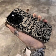 1 Ốp điện thoại bảo vệ in chữ và đô la nhiều màu, ốp chống'sốc tương thích với iPhone 11, 12, 15, P1