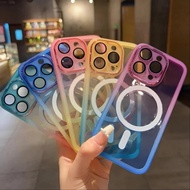 Series 17 Gradient Magsafe Case - Softcase Fullcover For iphone 15 16 16PRO 16PLUS 16PROMAX 16E 17 1