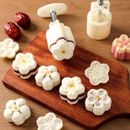 Jujube yam cake mold pastry set-up household dessert press-type embossing to make fruit yam cake mol