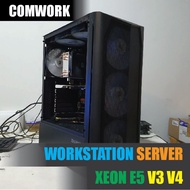 คอม 28 เธรด | ซีพียู XEON E5 V3 V4 | เมนบอร์ด X99 | แรม 16GB-128GB | M.2 NVMe | SERVER WORKSTATION C