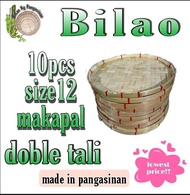 bilao size 12 makapal 10pcs doble tahi