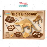 Wimpy KIT Dig a Dinosaur Craft KIT Children's Activity Hand Craft KIT