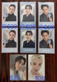 SEVENTEEN 官方小卡
